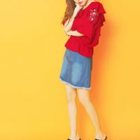 スカラップスエードサンダル。プチプラで安可愛いファッションGRL（グレイル）2017春夏流行のトレンドアイテム